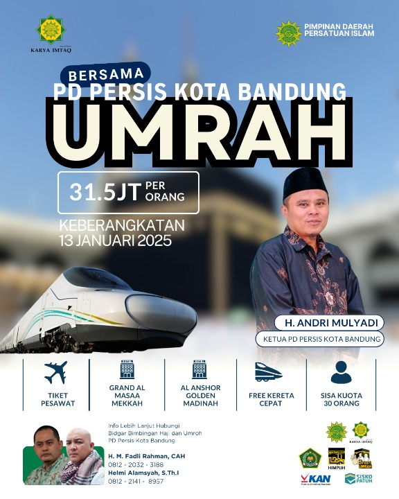 Umroh Bersama PD PERSIS Provinsi Kalimantan Selatan